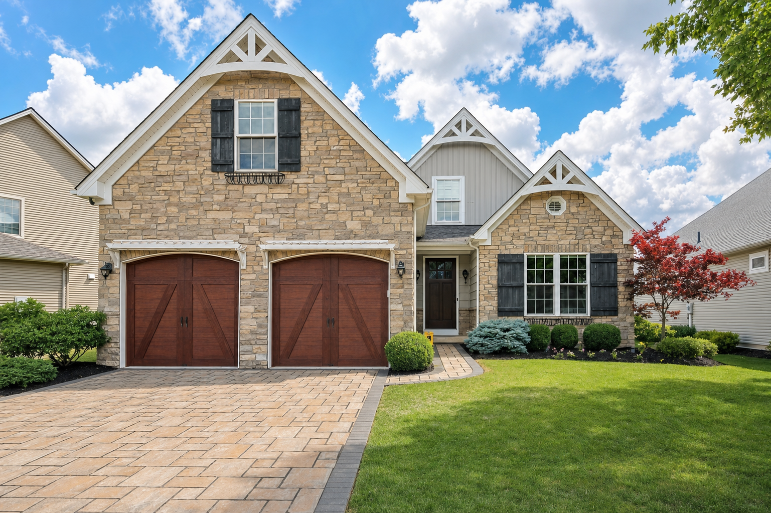 4233 Queens Gate exterior — Avon, OH